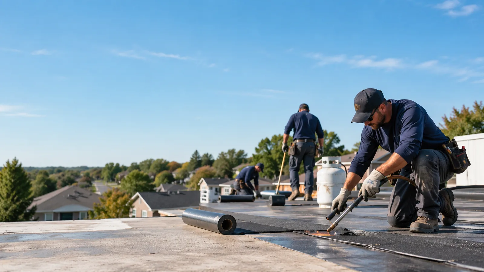 Flat Roof Leak Repair providers in Shell Lake, WI